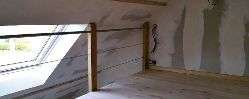 Contruction d'une mezzanine