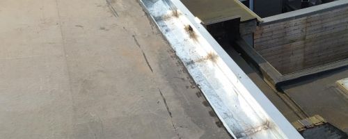 Vu d'une toiture plate totalement rénové sur Bailleul