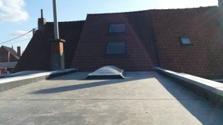 Toiture plate renové sur Hazebrouck