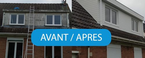 Rénovation d’un châssis de toit à Bousbecque