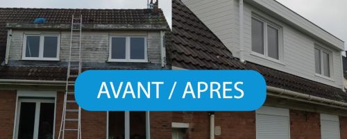 Rénovation d’un châssis de toit à Bousbecque