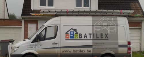 Rénovation complète d'un chassis de toit à Comines