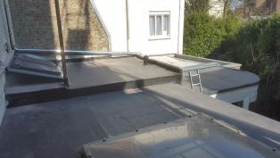 Toiture plate renové sur bailleul