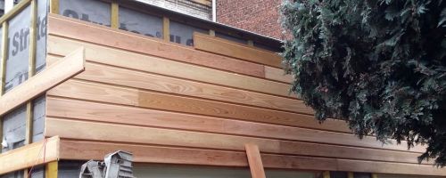 Travaux extension en bois sur lille