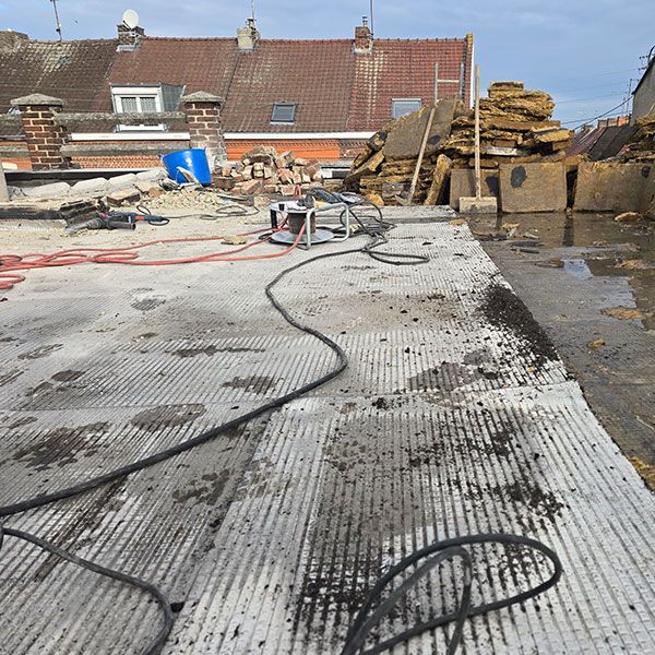Rénovation complète d’une toiture plate à Comines-Warneton