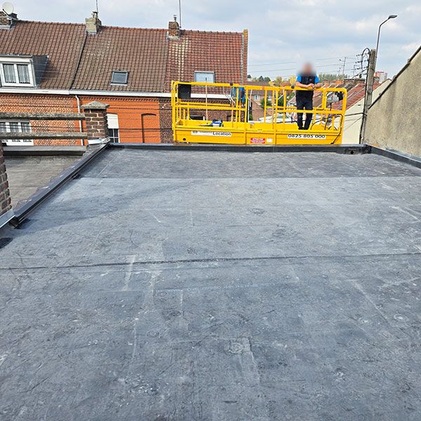 Rénovation complète d’une toiture plate à Comines-Warneton