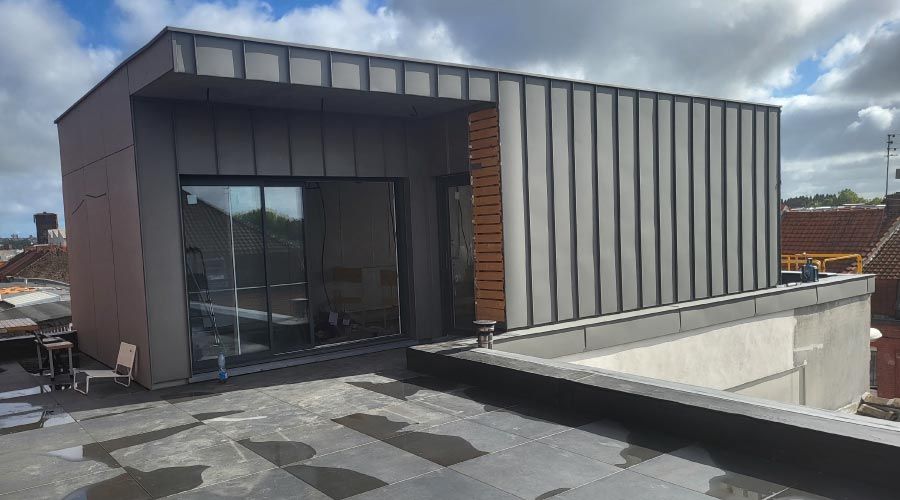 Création d’une extension en bois à Tourcoing