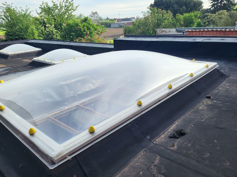 Vue des domes de toiture