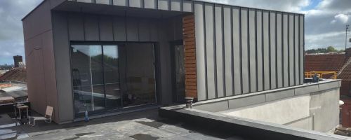 Création d’une extension en bois à Tourcoing