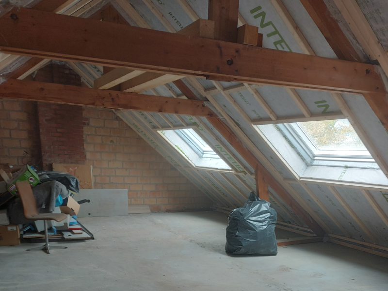 Isolation Des Combles En Ouate De Cellulose A Comines