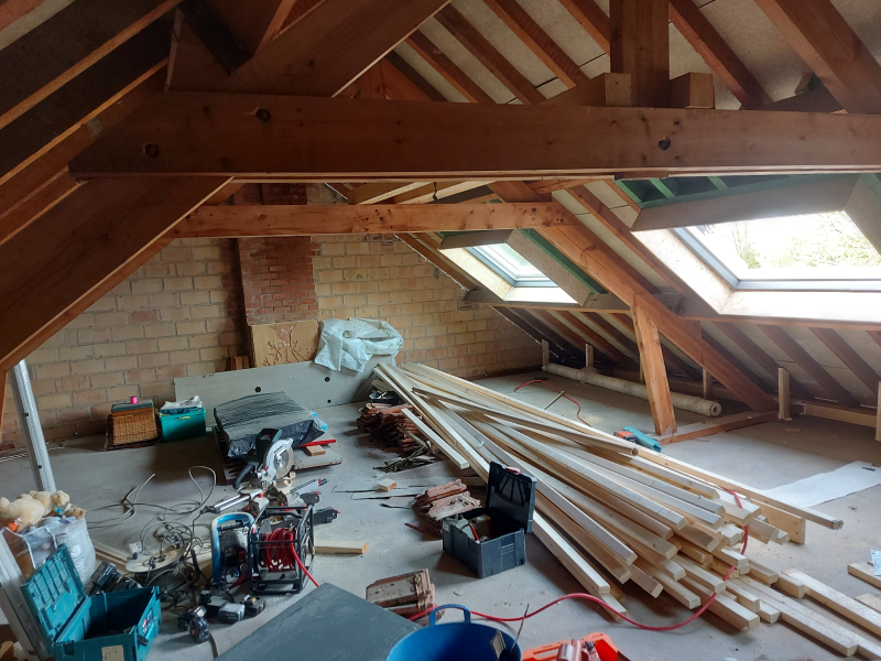 Isolation Des Combles En Ouate De Cellulose A Comines