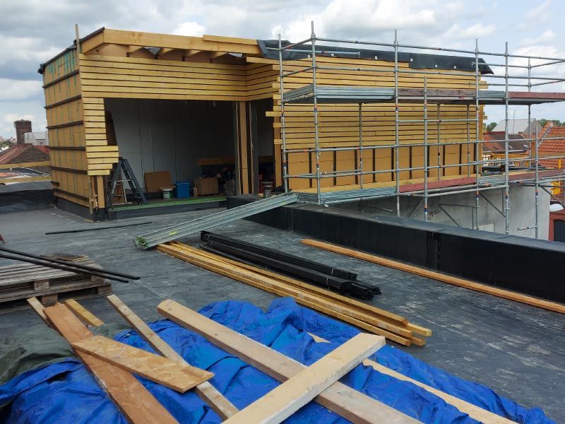  Création d’une extension en bois à Tourcoing 