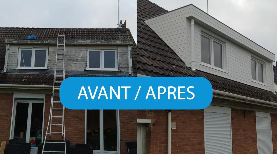 Rénovation d’un châssis de toit à Bousbecque