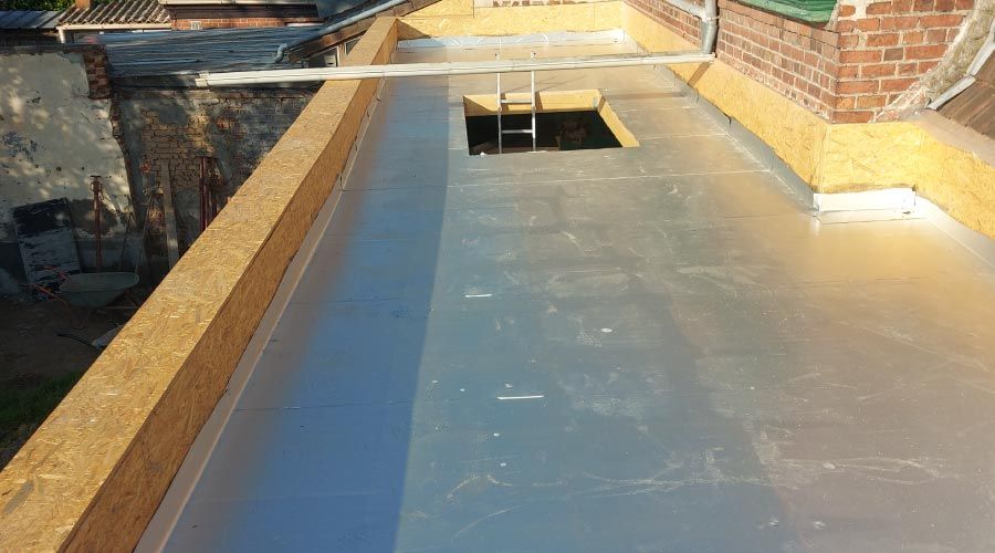 Renovation d'une toiture plate en EPDM à Quesnoy sur Deule
